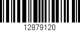 Código de barras (EAN, GTIN, SKU, ISBN): '12879120'