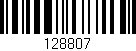 Código de barras (EAN, GTIN, SKU, ISBN): '128807'