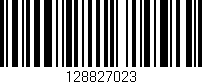Código de barras (EAN, GTIN, SKU, ISBN): '128827023'