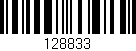 Código de barras (EAN, GTIN, SKU, ISBN): '128833'
