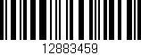 Código de barras (EAN, GTIN, SKU, ISBN): '12883459'