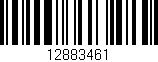 Código de barras (EAN, GTIN, SKU, ISBN): '12883461'