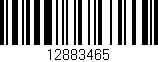 Código de barras (EAN, GTIN, SKU, ISBN): '12883465'