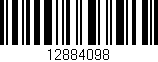 Código de barras (EAN, GTIN, SKU, ISBN): '12884098'