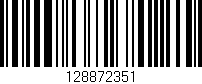 Código de barras (EAN, GTIN, SKU, ISBN): '128872351'