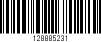 Código de barras (EAN, GTIN, SKU, ISBN): '128885231'