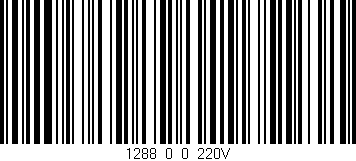 Código de barras (EAN, GTIN, SKU, ISBN): '1288_0_0_220V'