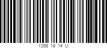 Código de barras (EAN, GTIN, SKU, ISBN): '1288_18_14_U'