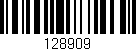 Código de barras (EAN, GTIN, SKU, ISBN): '128909'