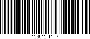 Código de barras (EAN, GTIN, SKU, ISBN): '128912-11-P'