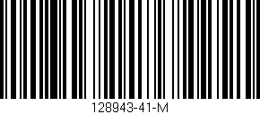 Código de barras (EAN, GTIN, SKU, ISBN): '128943-41-M'