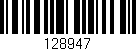 Código de barras (EAN, GTIN, SKU, ISBN): '128947'