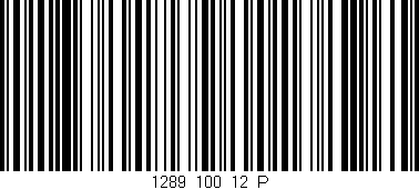 Código de barras (EAN, GTIN, SKU, ISBN): '1289_100_12_P'