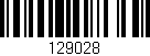 Código de barras (EAN, GTIN, SKU, ISBN): '129028'
