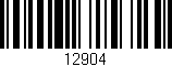 Código de barras (EAN, GTIN, SKU, ISBN): '12904'