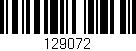 Código de barras (EAN, GTIN, SKU, ISBN): '129072'