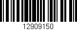 Código de barras (EAN, GTIN, SKU, ISBN): '12909150'