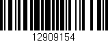 Código de barras (EAN, GTIN, SKU, ISBN): '12909154'