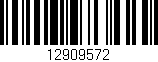 Código de barras (EAN, GTIN, SKU, ISBN): '12909572'