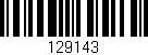 Código de barras (EAN, GTIN, SKU, ISBN): '129143'