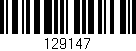 Código de barras (EAN, GTIN, SKU, ISBN): '129147'