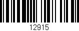 Código de barras (EAN, GTIN, SKU, ISBN): '12915'