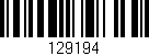 Código de barras (EAN, GTIN, SKU, ISBN): '129194'