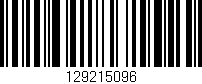 Código de barras (EAN, GTIN, SKU, ISBN): '129215096'