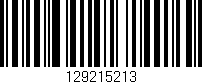Código de barras (EAN, GTIN, SKU, ISBN): '129215213'
