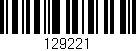 Código de barras (EAN, GTIN, SKU, ISBN): '129221'