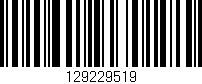 Código de barras (EAN, GTIN, SKU, ISBN): '129229519'