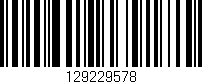 Código de barras (EAN, GTIN, SKU, ISBN): '129229578'