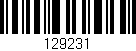 Código de barras (EAN, GTIN, SKU, ISBN): '129231'
