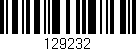 Código de barras (EAN, GTIN, SKU, ISBN): '129232'