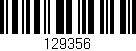 Código de barras (EAN, GTIN, SKU, ISBN): '129356'