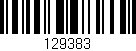 Código de barras (EAN, GTIN, SKU, ISBN): '129383'