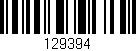 Código de barras (EAN, GTIN, SKU, ISBN): '129394'