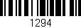 Código de barras (EAN, GTIN, SKU, ISBN): '1294'