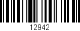 Código de barras (EAN, GTIN, SKU, ISBN): '12942'