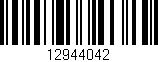 Código de barras (EAN, GTIN, SKU, ISBN): '12944042'