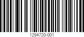 Código de barras (EAN, GTIN, SKU, ISBN): '1294720-001'