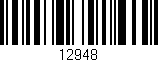 Código de barras (EAN, GTIN, SKU, ISBN): '12948'
