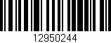Código de barras (EAN, GTIN, SKU, ISBN): '12950244'