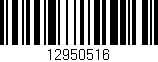 Código de barras (EAN, GTIN, SKU, ISBN): '12950516'