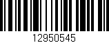 Código de barras (EAN, GTIN, SKU, ISBN): '12950545'