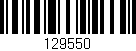 Código de barras (EAN, GTIN, SKU, ISBN): '129550'