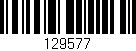 Código de barras (EAN, GTIN, SKU, ISBN): '129577'