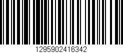 Código de barras (EAN, GTIN, SKU, ISBN): '1295902416342'