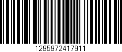 Código de barras (EAN, GTIN, SKU, ISBN): '1295972417911'
