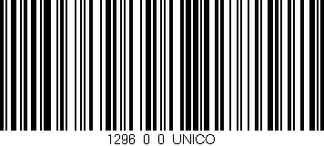 Código de barras (EAN, GTIN, SKU, ISBN): '1296_0_0_UNICO'